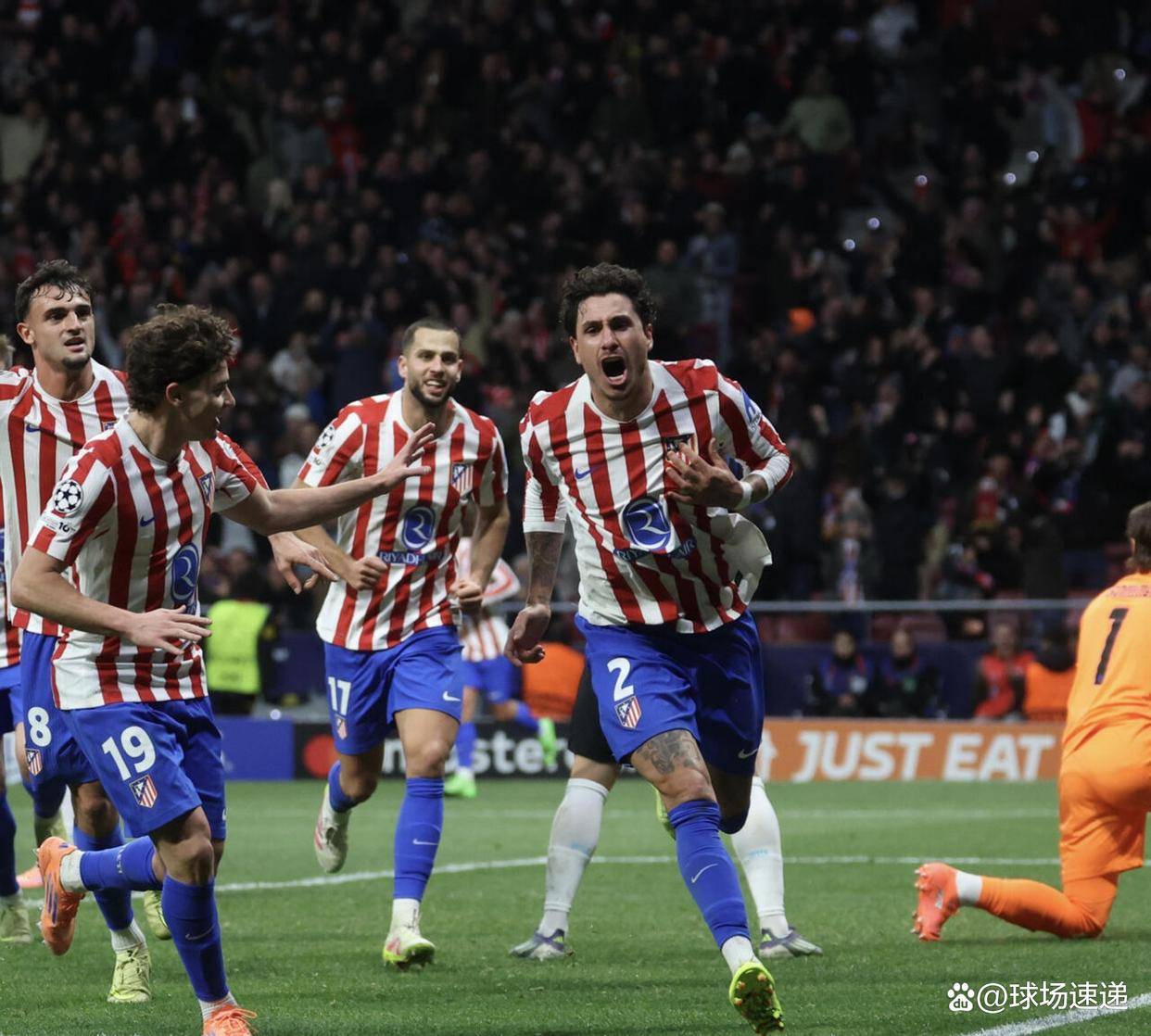希门尼斯读秒头球，马德里竞技主场绝杀国际米兰